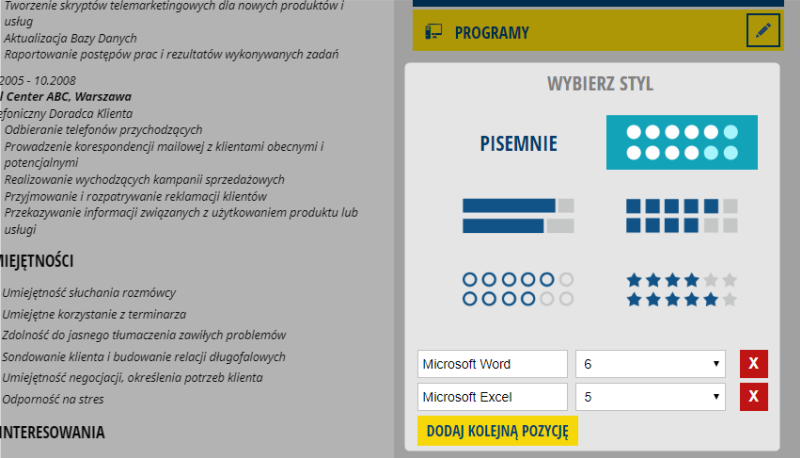 programy call center